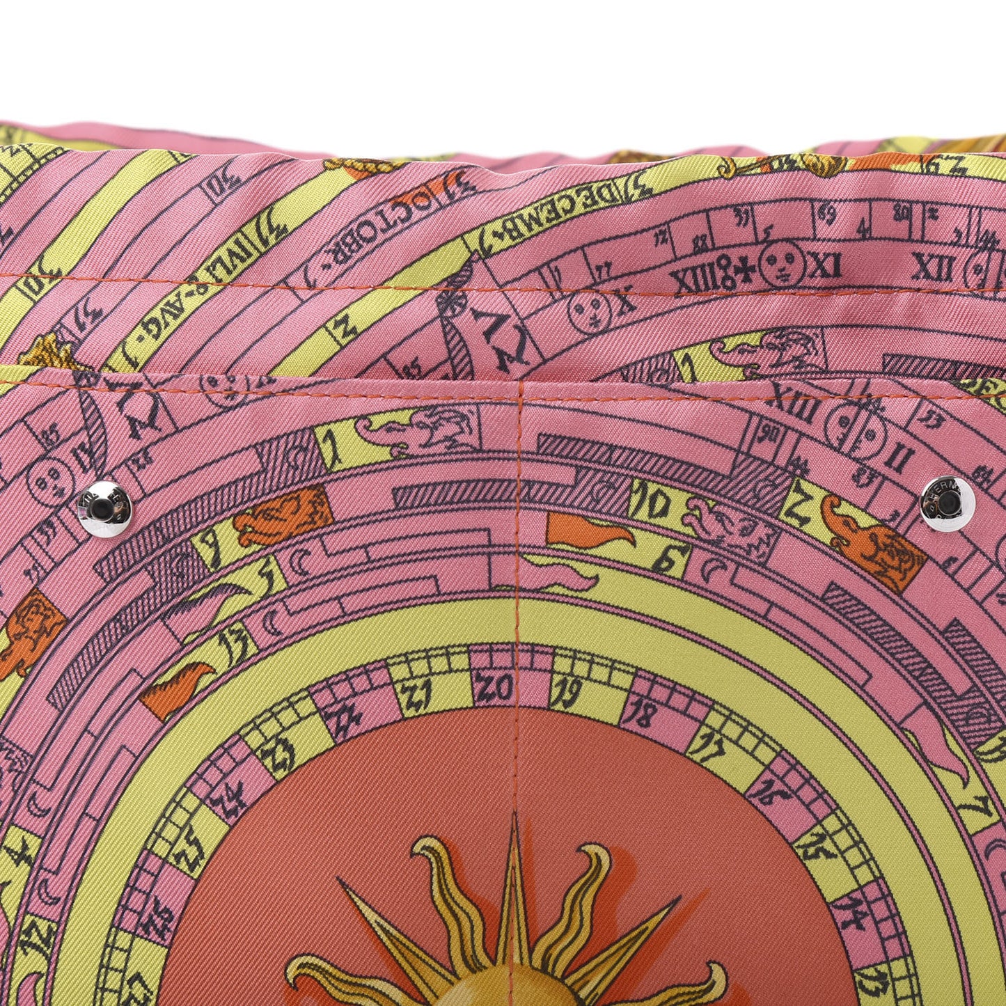 Silk Barenia Astrologie Fourbi 25 MM Pouch Pink Fauve