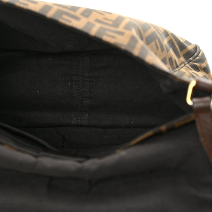 Fendi Zucca Vitello Artic Messenger Bag Tobacco Castagna 5 of 13