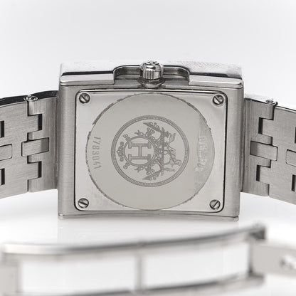 Hermes Stainless Steel 22mm Belt Quartz Watch 5 of 7