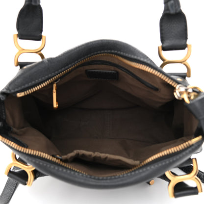 Chloe Calfskin Medium Marcie Satchel Black 5 of 12