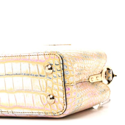 Louis Vuitton Alligator Mini Capucines Royal Garden 9 of 10