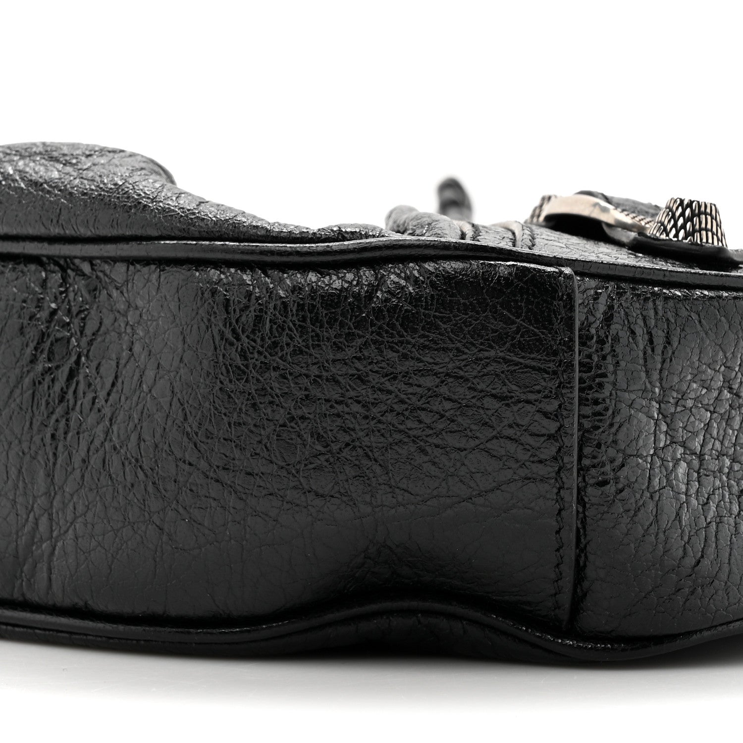 Balenciaga Agneau Arena Le Cagole Shoulder Bag XS Black 9 of 10