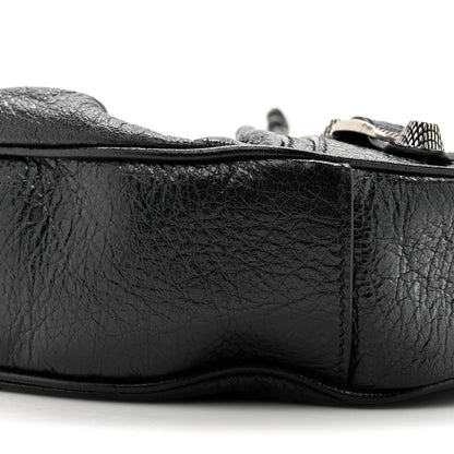 Balenciaga Agneau Arena Le Cagole Shoulder Bag XS Black 9 of 10