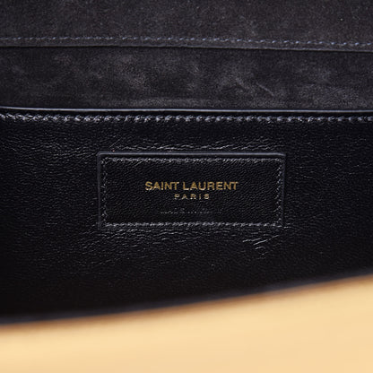 Saint Laurent Metallic Calfskin Monogram Cassandre Clutch Ciad 6 of 9