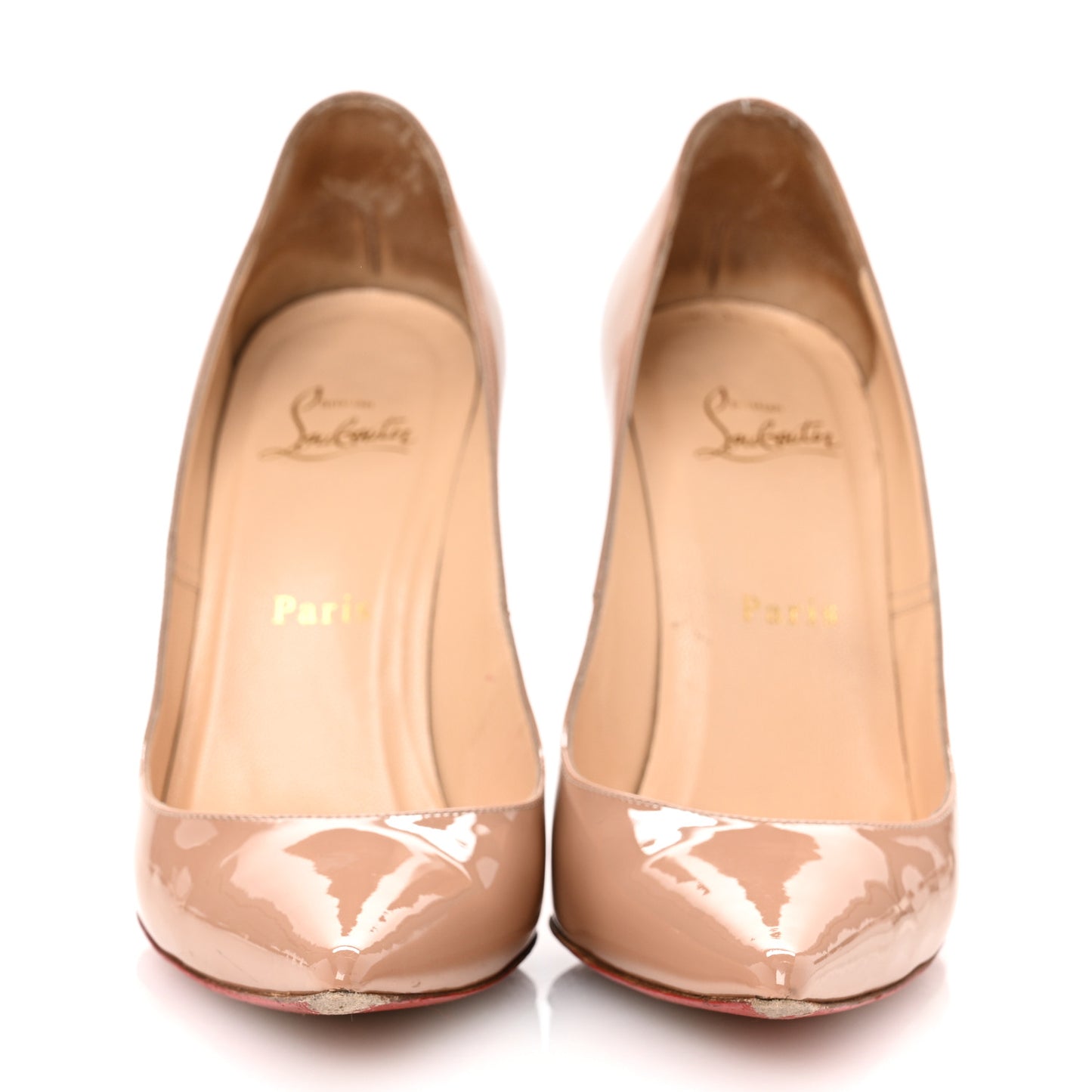 Patent Decollete 554 100 Pumps 38.5 Nude