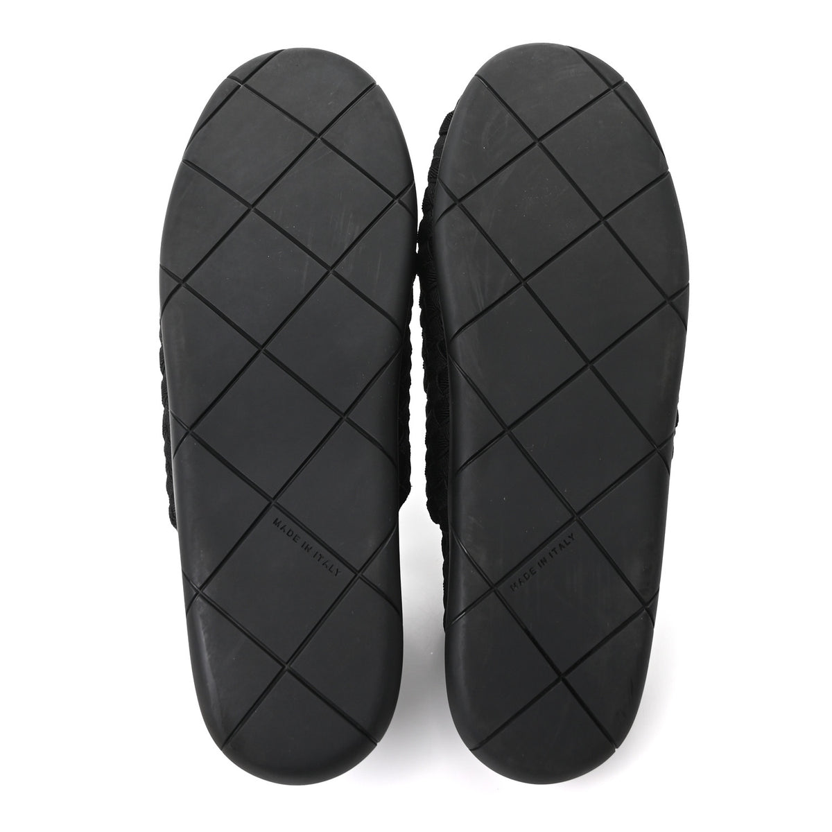 Intrecciato Women's Slip-On Sneakers 43.5 Black