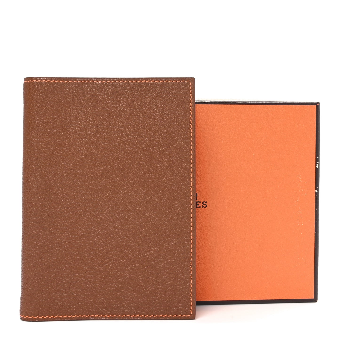 Chevre Mysore Grand Modele Agenda Cover Cuivre Orange