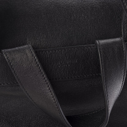 Saint Laurent Calfskin Fringe Festival Backpack Black 9 of 9