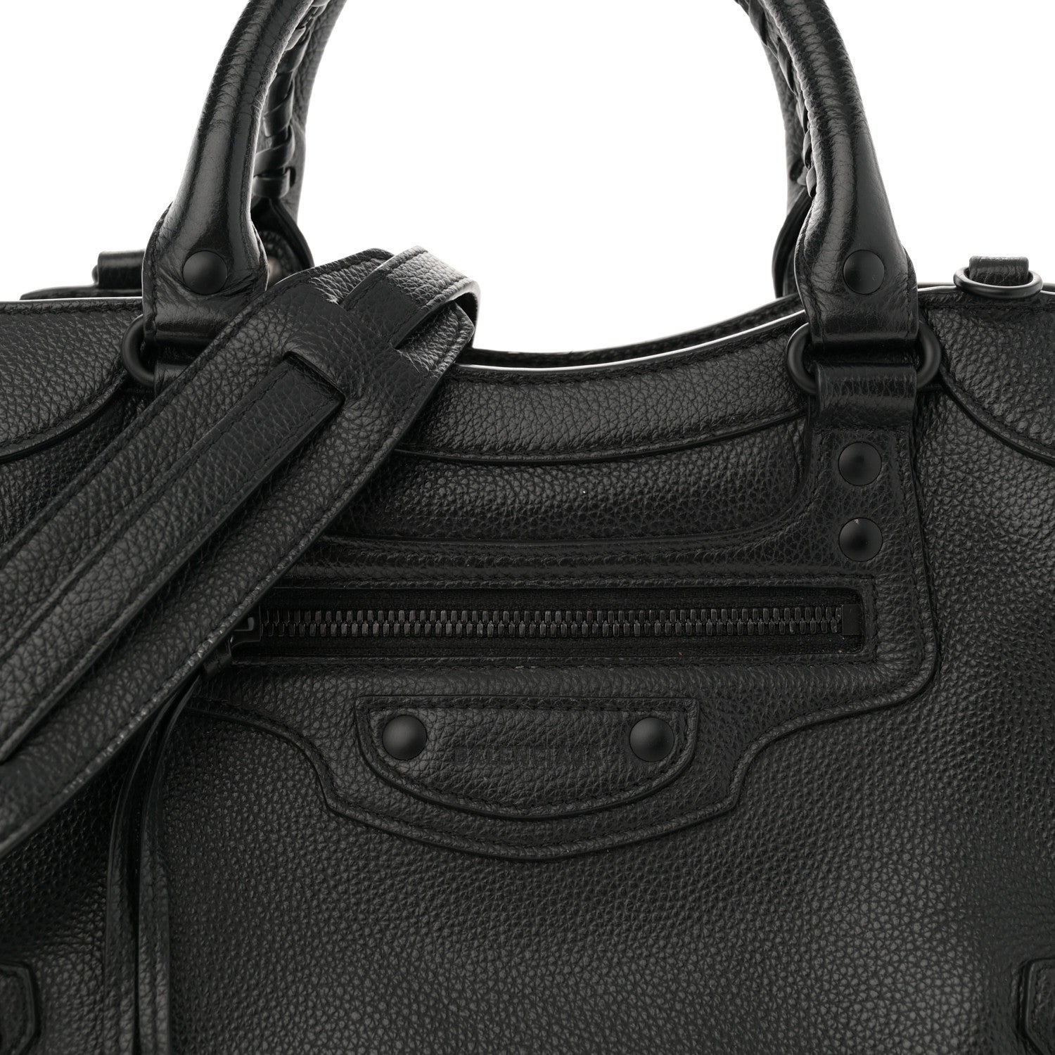 Balenciaga Grained Calfskin Neo Classic Black Hardware S City Black 8 of 15