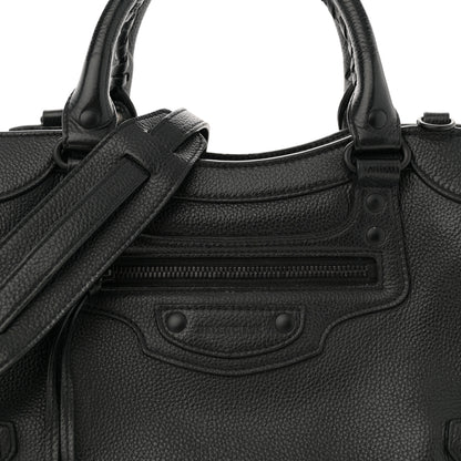 Balenciaga Grained Calfskin Neo Classic Black Hardware S City Black 8 of 15