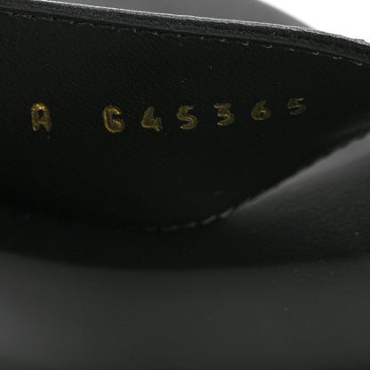 Chanel Lambskin Logo Platform Sandals 38 Black 8 of 11