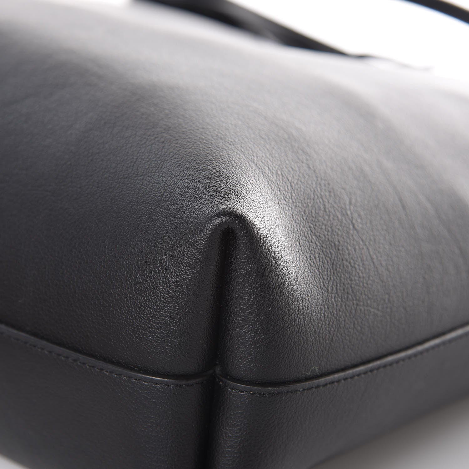 Saint Laurent Calfskin Medium Shopping Tote Black 16 of 17