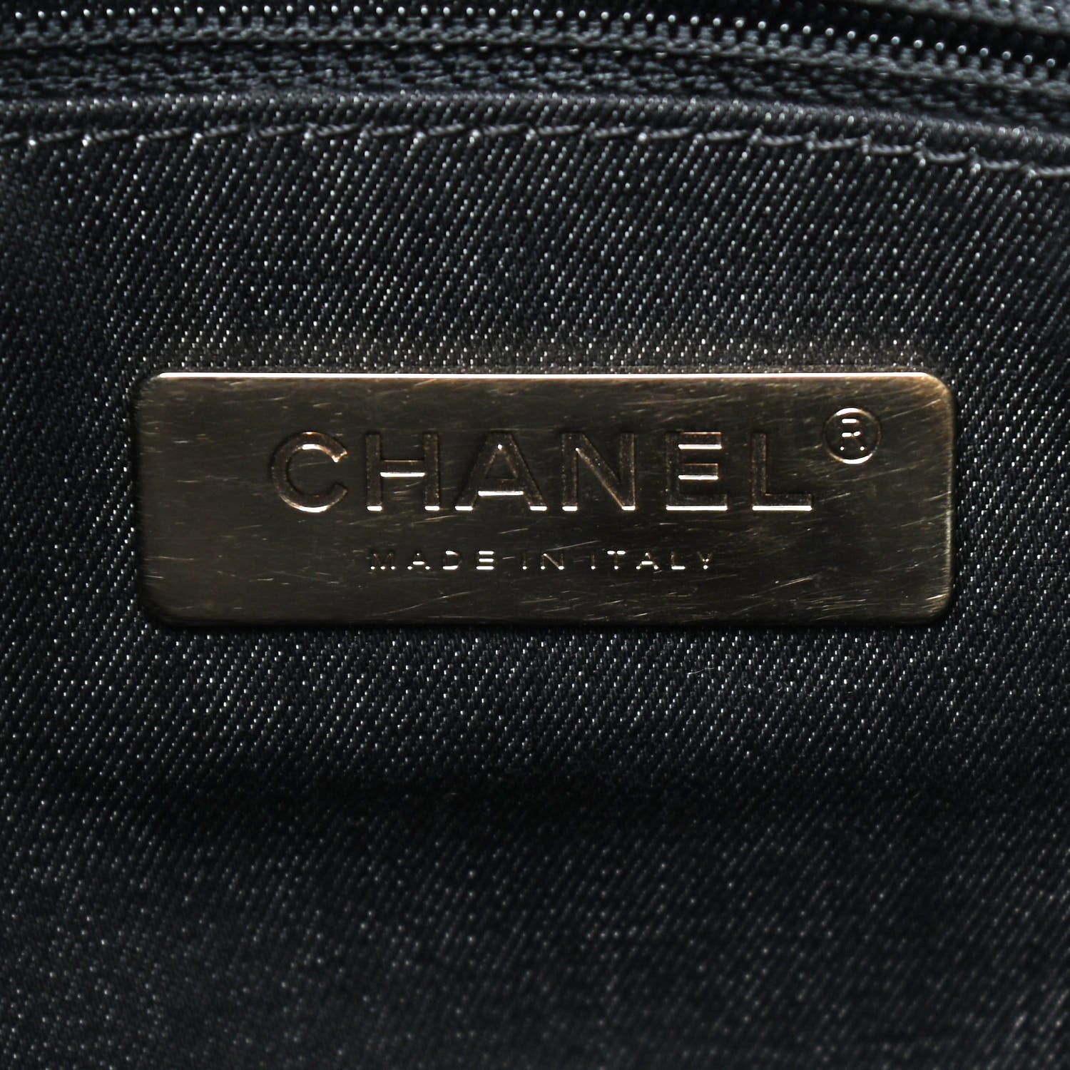 Chanel Calfskin Stitched Over & Over Hobo Black 8 of 9