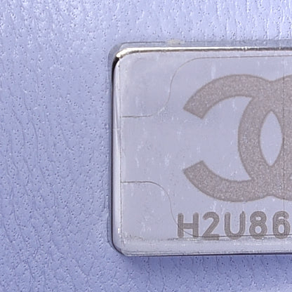 Chanel Caviar Quilted Medium Double Flap Light Purple 7 of 9