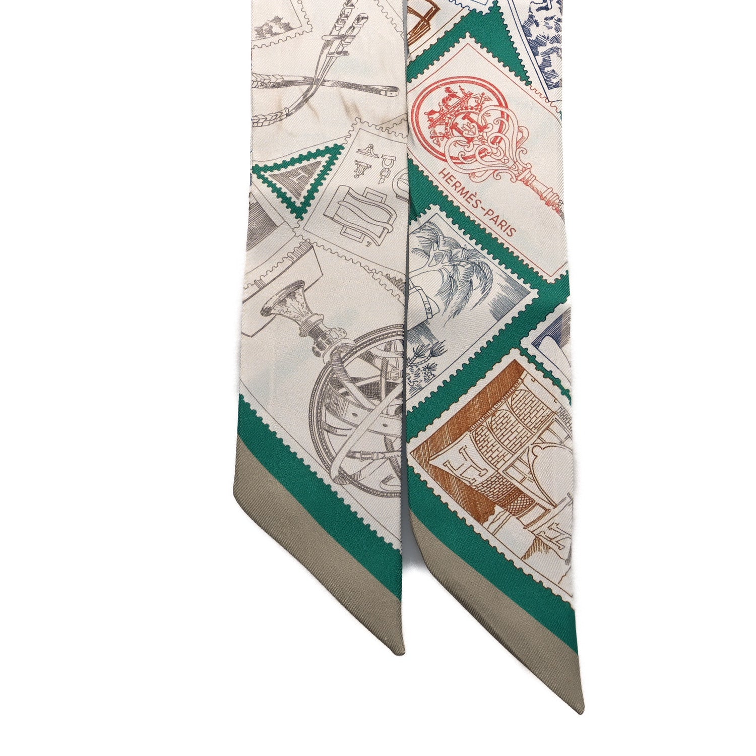 Hermes Silk Le Philateliste Du Faubourg Twilly 2 of 4