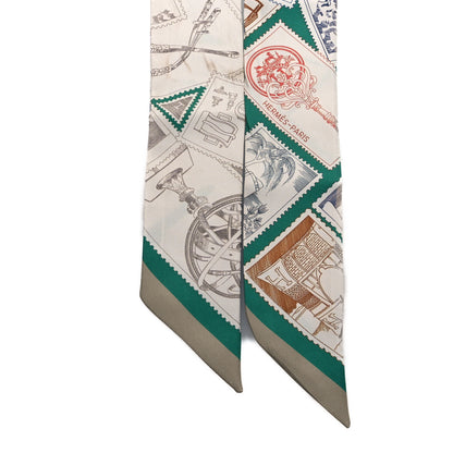 Hermes Silk Le Philateliste Du Faubourg Twilly 2 of 4