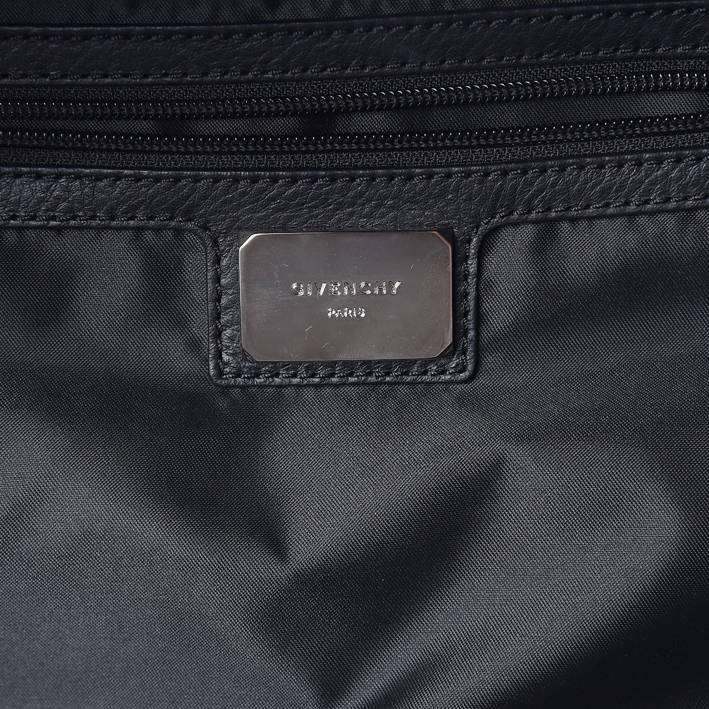 Velvet Logo Backpack Black