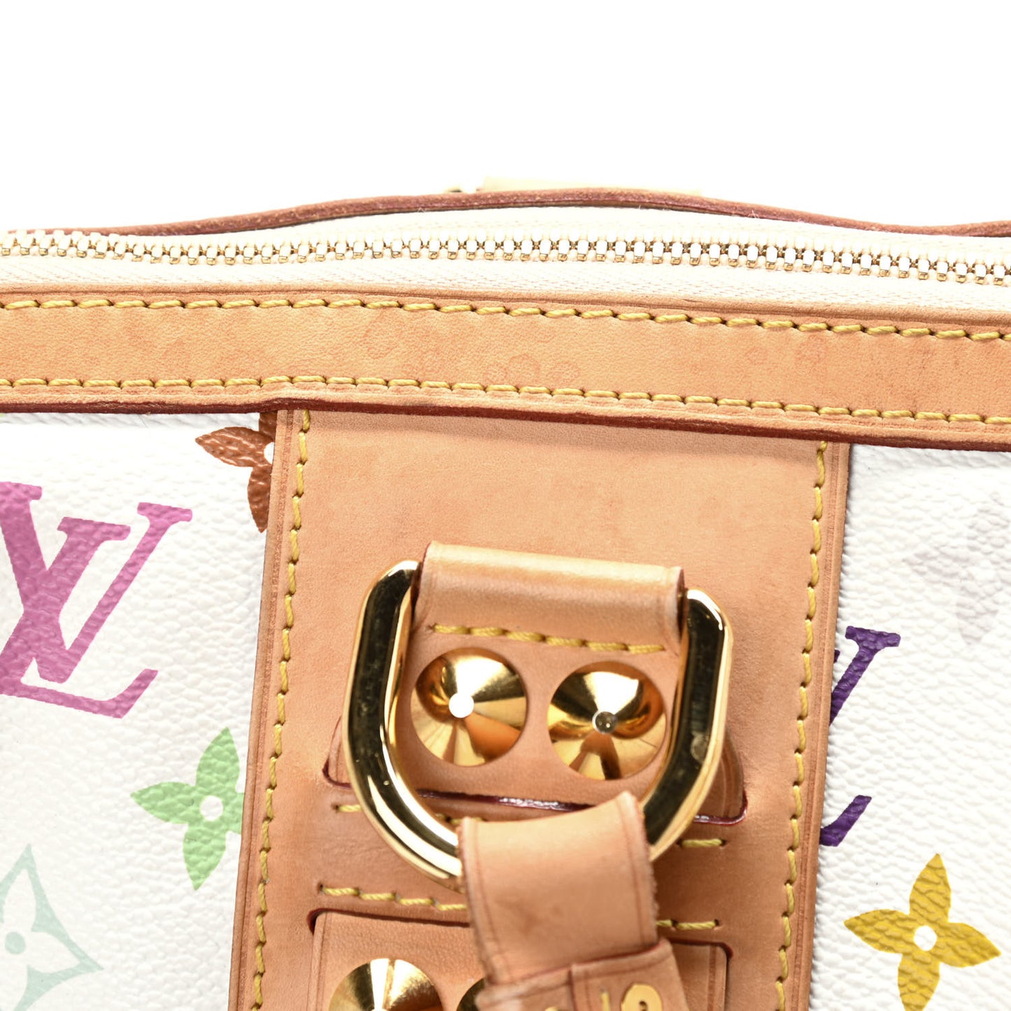 Monogram Multicolor Courtney GM White