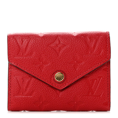 Louis Vuitton Empreinte Victorine Wallet Scarlet 1 of 7