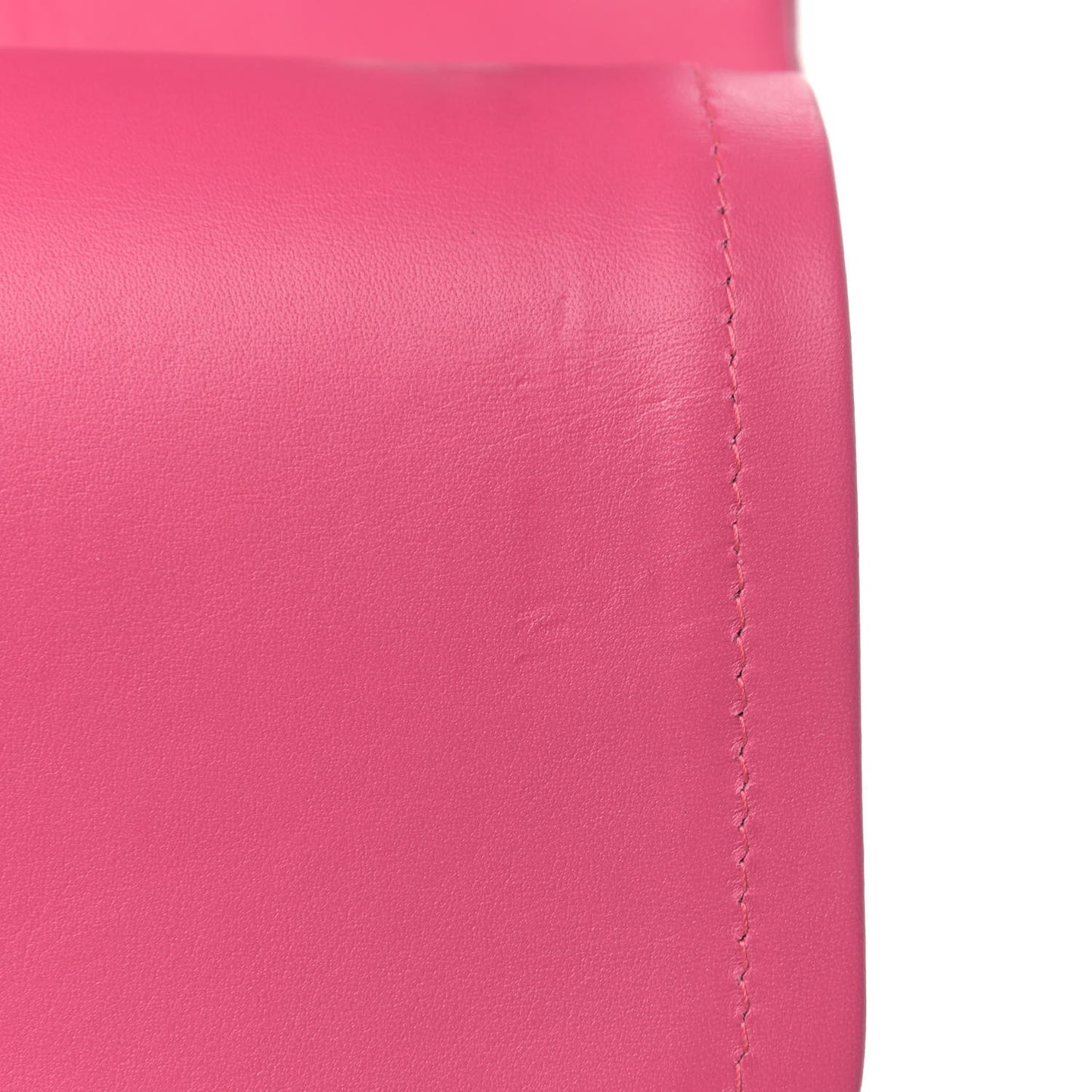 Patent Quilted Jumbo Double Flap Pink