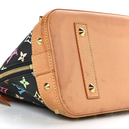 Louis Vuitton Monogram Multicolor Alma PM Black 7 of 9