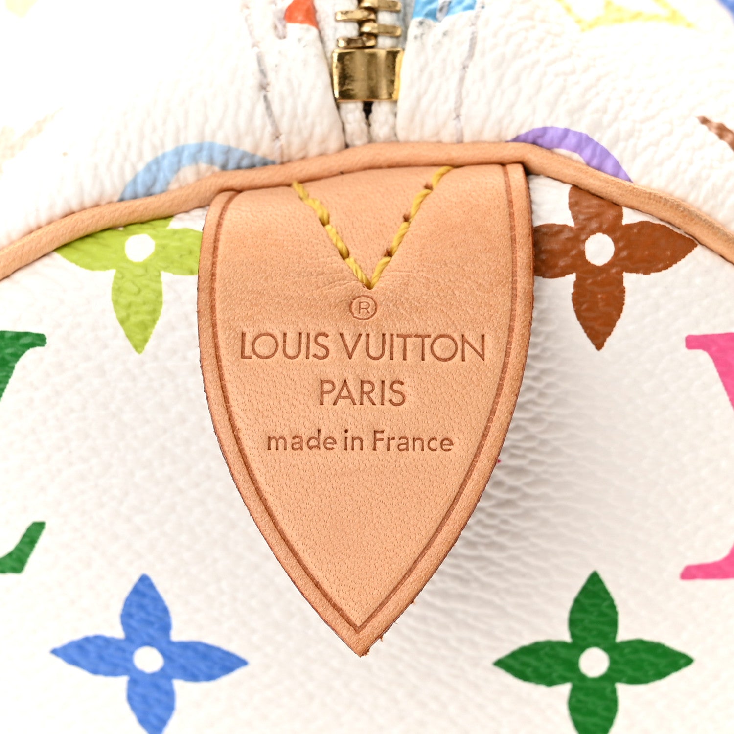 Louis Vuitton Monogram Multicolor Speedy 30 White 6 of 10