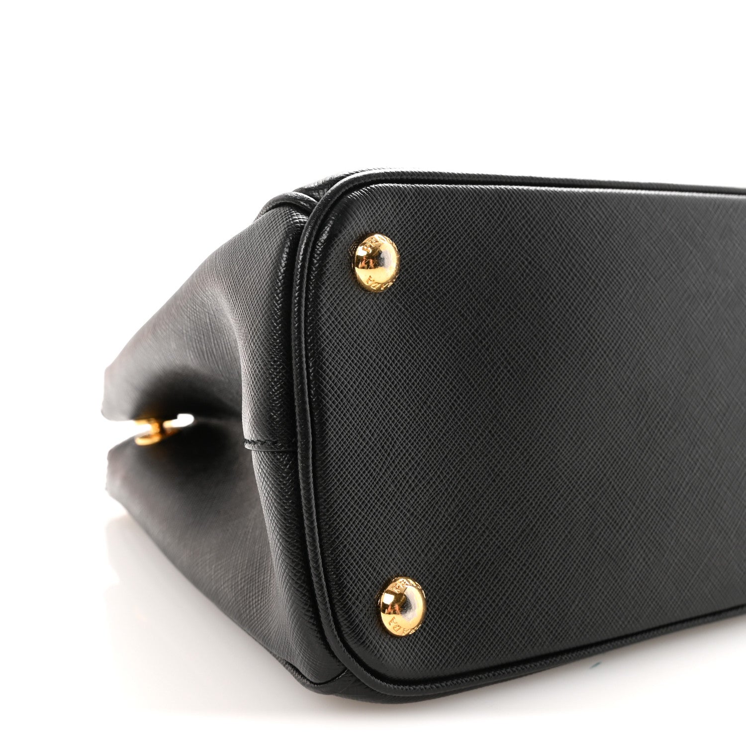 Prada Saffiano Small Galleria Double Zip Tote Black 8 of 9
