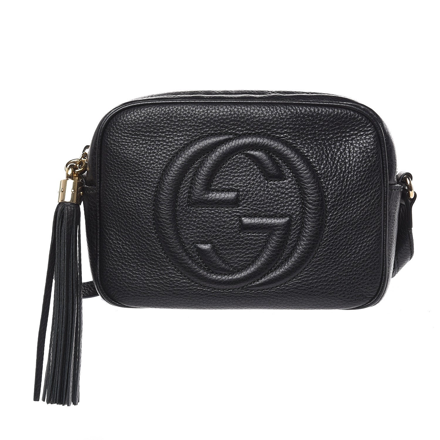 Gucci Pebbled Calfskin Small Soho Disco Bag Black 1 of 11