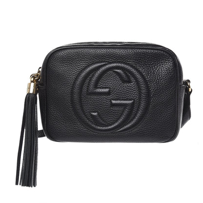 Gucci Pebbled Calfskin Small Soho Disco Bag Black 1 of 11