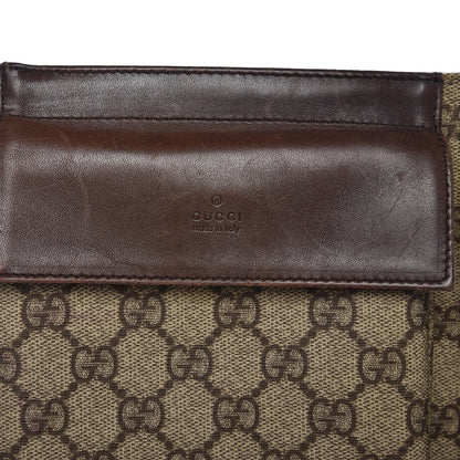 Gucci GG Plus Monogram Double Pocket Belt Bag Brown 6 of 9