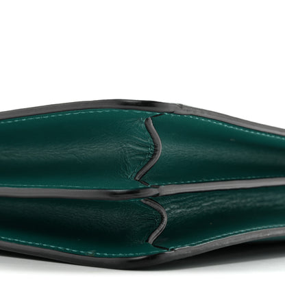 Bulgari Calfskin Serpenti Forever Shoulder Bag Emerald Green 9 of 12