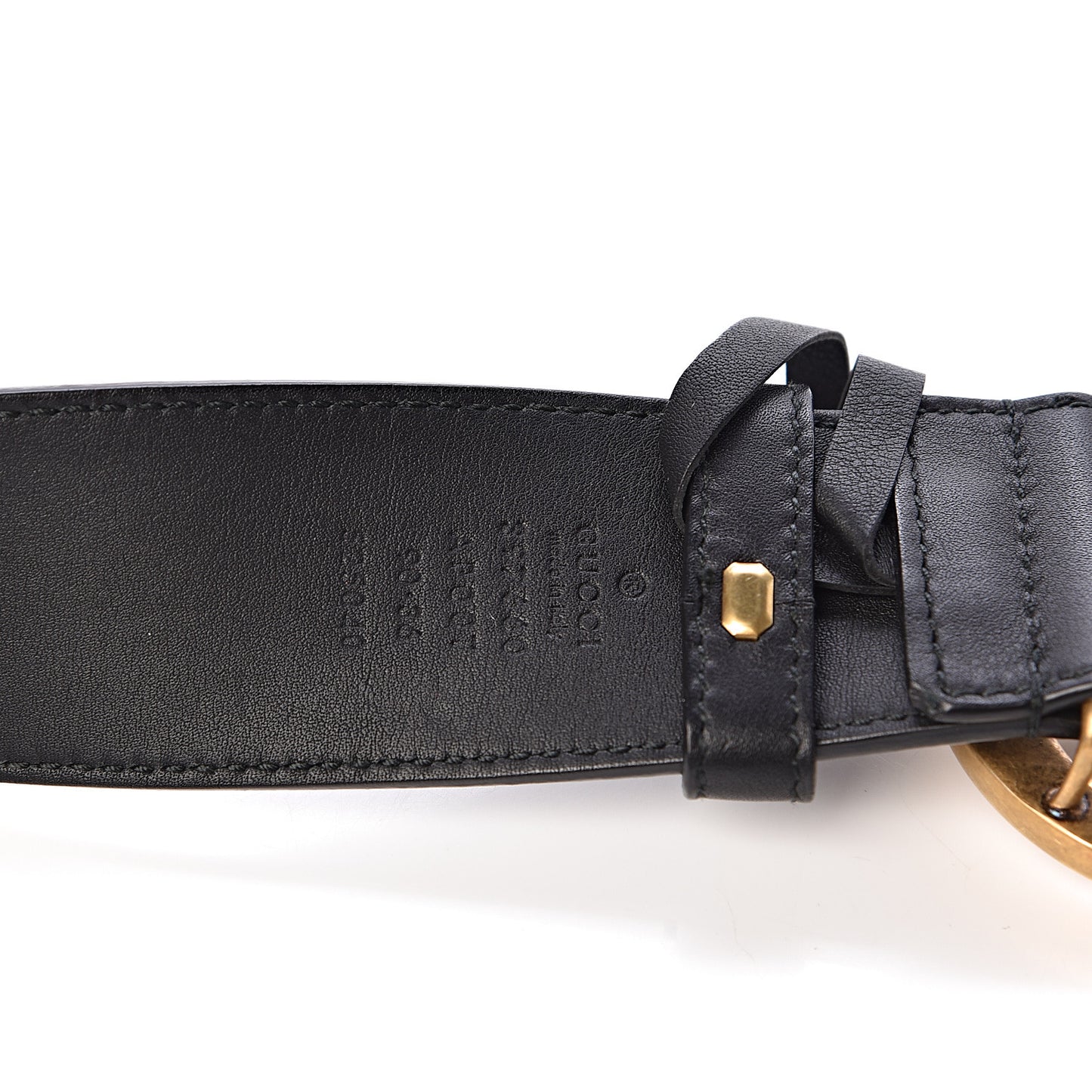 Calfskin Double G 40mm Belt 90 36 Black
