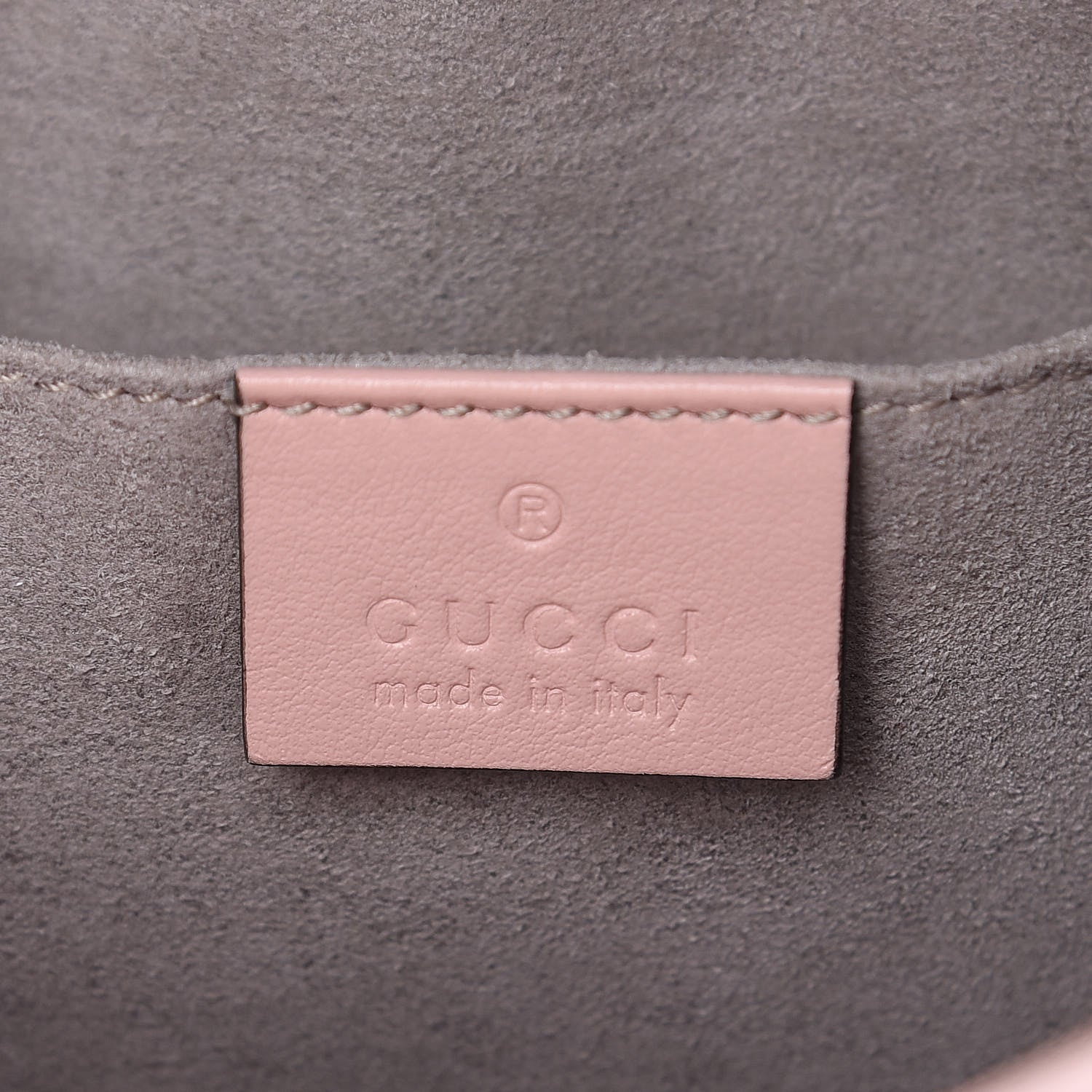 Gucci Calfskin Matelasse Small GG Marmont Chain Shoulder Bag Perfect Pink 6 of 9