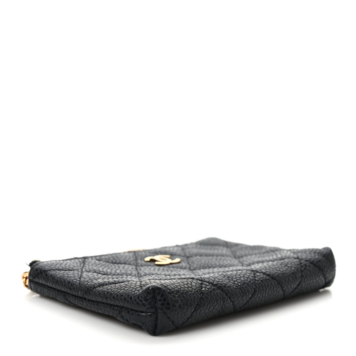 Chanel Caviar Quilted Key Holder Case Black 4 of 7