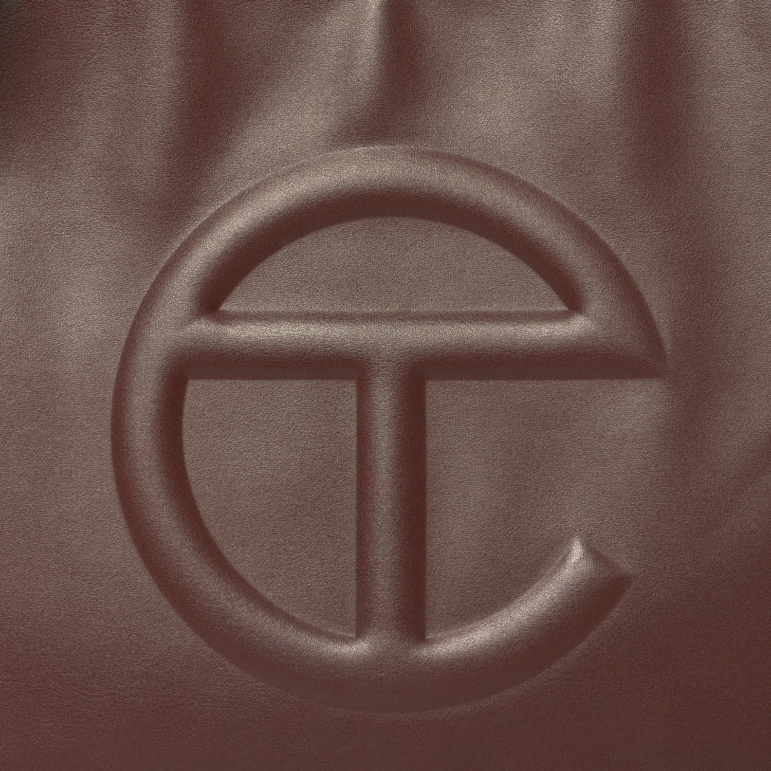 Telfar Vegan Leather Medium Shopping Bag Chocolate 7 of 9