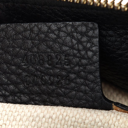 Gucci Pebbled Calfskin Large Soho Hobo Black 7 of 17