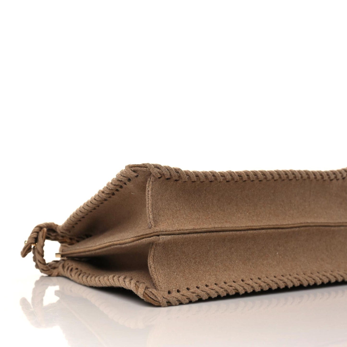 Flannel Woven Medium Peekaboo I SEE U Satchel Brown