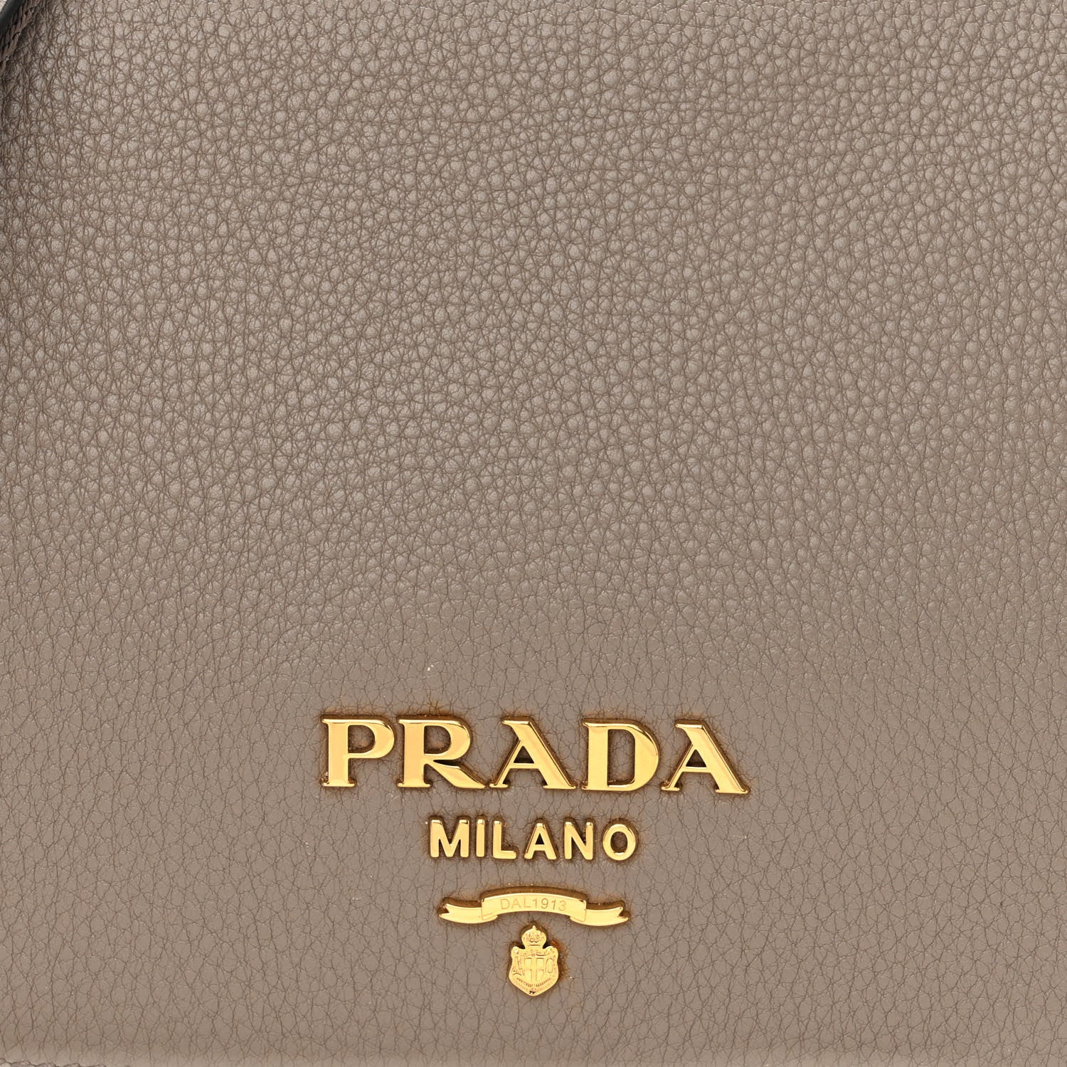 Prada Vitello Daino Crossbody Flap Argilla 10 of 12