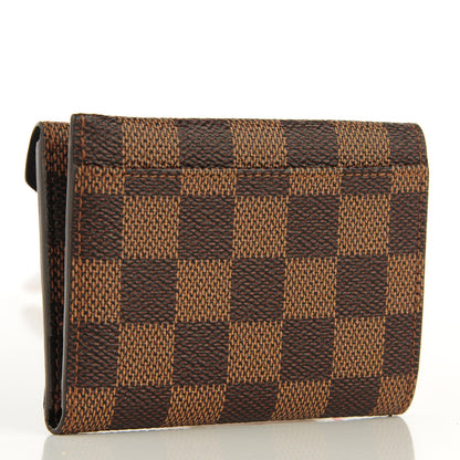 Louis Vuitton Damier Ebene Compact Origami Wallet 3 of 7