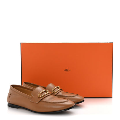 Hermes Calfskin Colette Loafer 36.5 Naturel 10 of 10