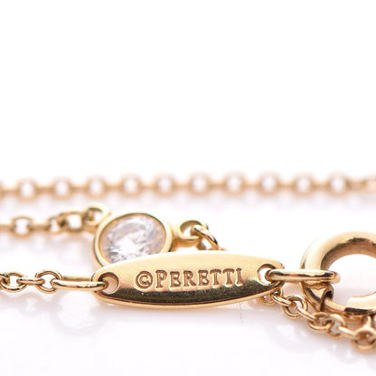 Tiffany 18K Yellow Gold Diamond .08ct Elsa Peretti Diamonds by the Yard Pendant Necklace 7 of 9