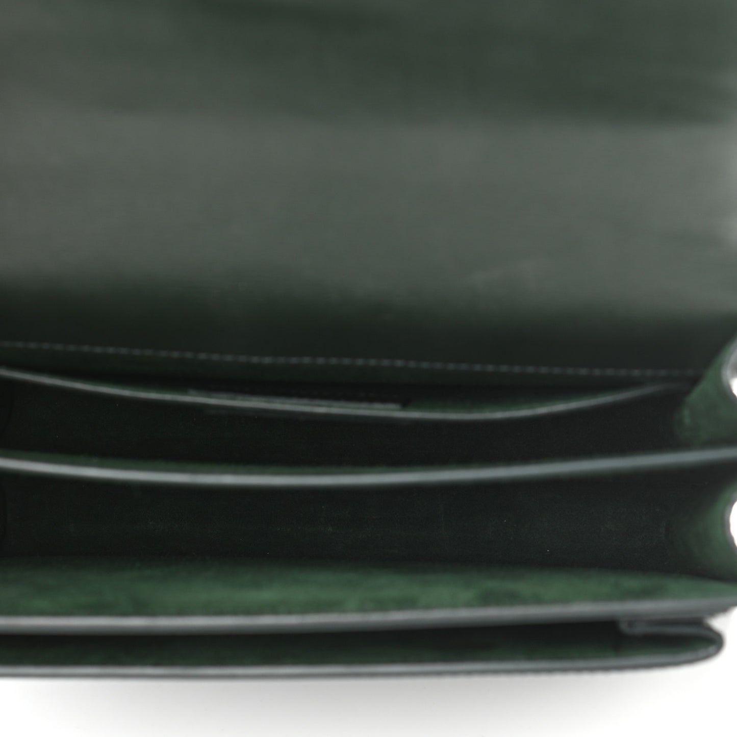 Calfskin Medium Monogram Sunset New Vert Fonce