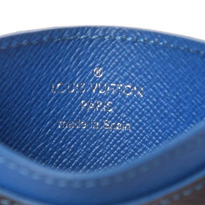 Louis Vuitton Damier Graphite Card Holder Blue 6 of 7