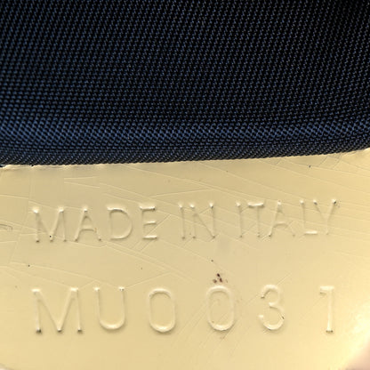 Christian Dior Denim Patent Diorella Rectangular Bag Blue 14 of 17