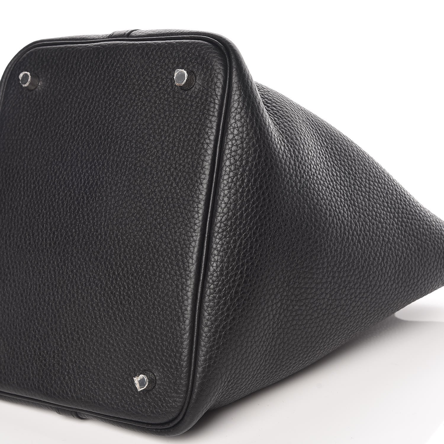Hermes Taurillon Clemence Picotin Lock 22 MM Black 9 of 9