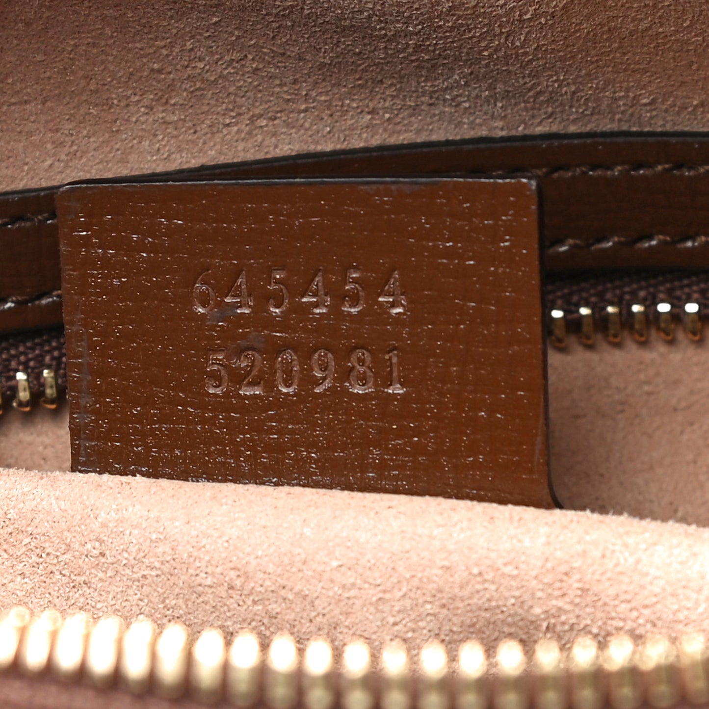 GG Supreme Monogram Small Horsebit 1955 Shoulder Bag Beige Brown Sugar