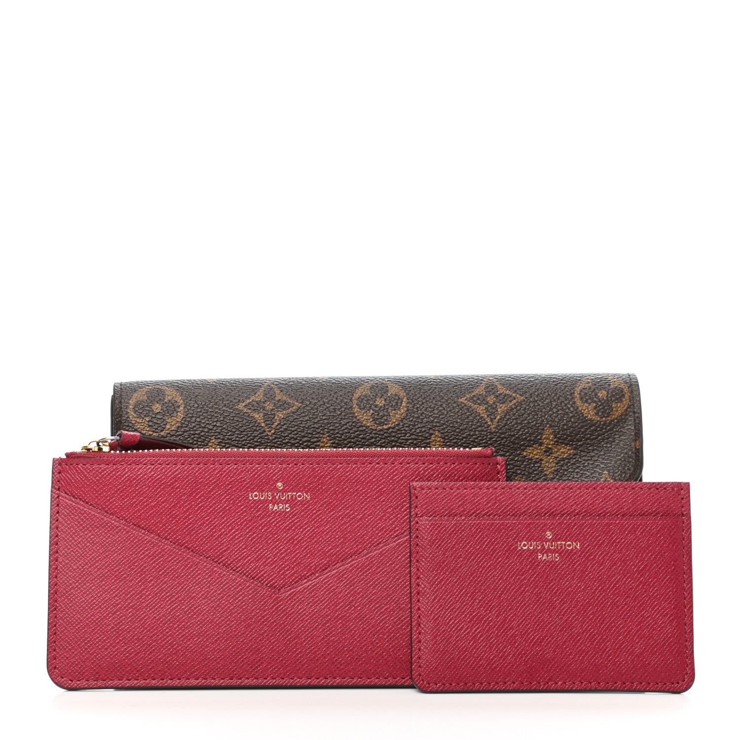 Louis Vuitton Monogram Jeanne Wallet Fuchsia 9 of 9