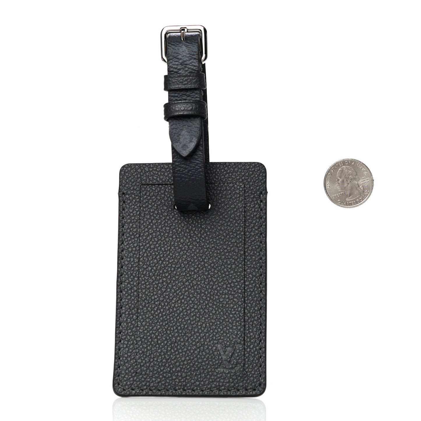 Calfskin Monogram Eclipse Luggage Tag