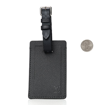 Louis Vuitton Calfskin Monogram Eclipse Luggage Tag 2 of 8
