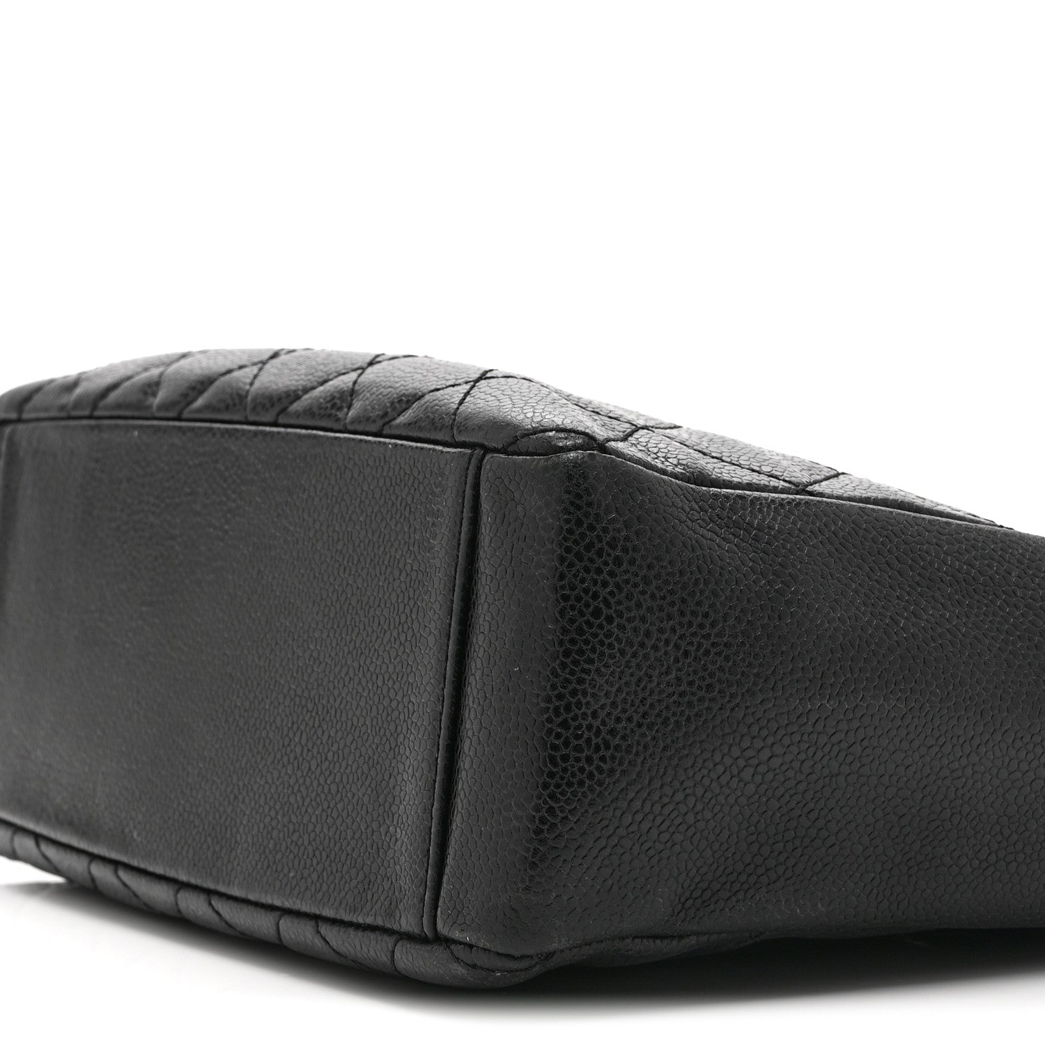 Chanel Caviar Quilted Petit Shopping Tote PST Black 10 of 10